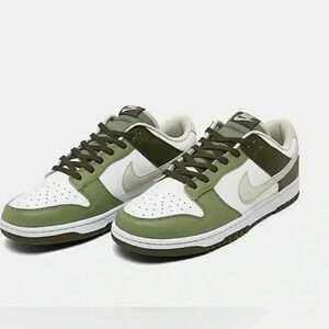 New Nike Dunk Low "Oil Green Cargo Khaki" Size 11 FN6882 Shoe